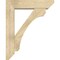 Ekena Millwork Legacy Slat Rough Sawn Bracket w/ Offset Brace, Douglas Fir, 8"W x 34"D x 42"H BKT0806X34X42LEC06RDF - alternate 3